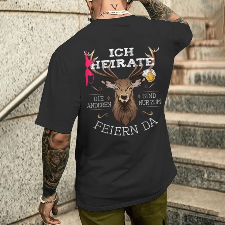 Jga Groom Polterer Stag Night T-Shirt mit Rückendruck Geschenke für Ihn