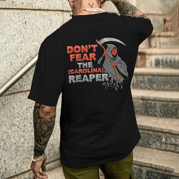 Keine Angstor Dem Carolina Reaper T-Shirt mit Rückendruck Geschenke für Ihn