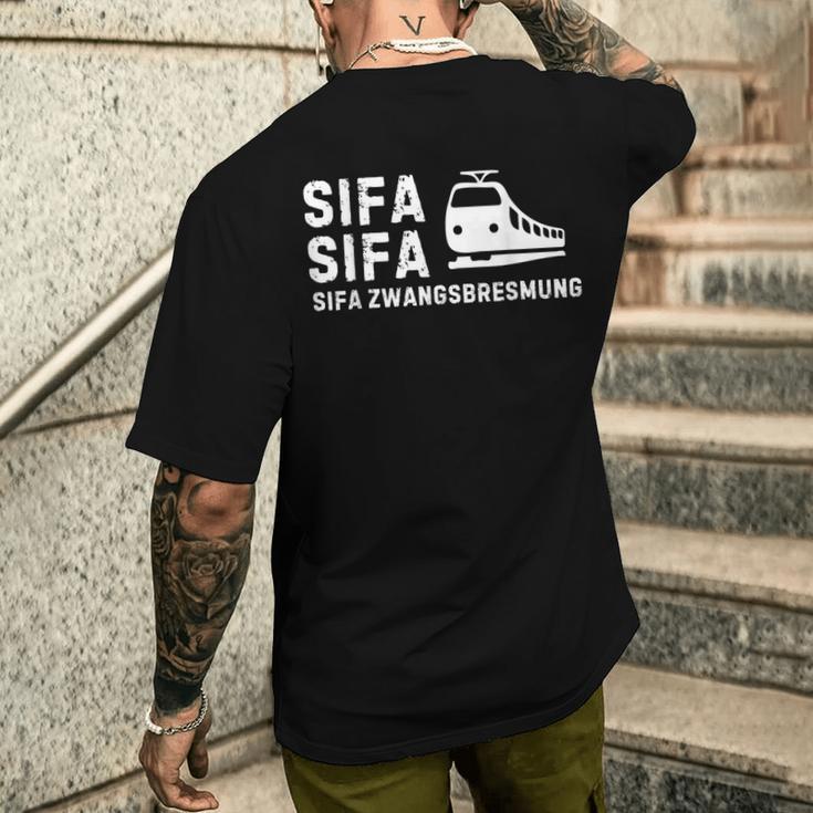 Lokführer Triebfahrzeugführer T-Shirt mit Rückendruck Geschenke für Ihn