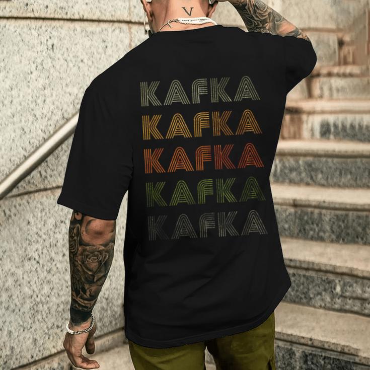 Love Heart Kafka Grungeintage Style Kafka T-Shirt mit Rückendruck Geschenke für Ihn