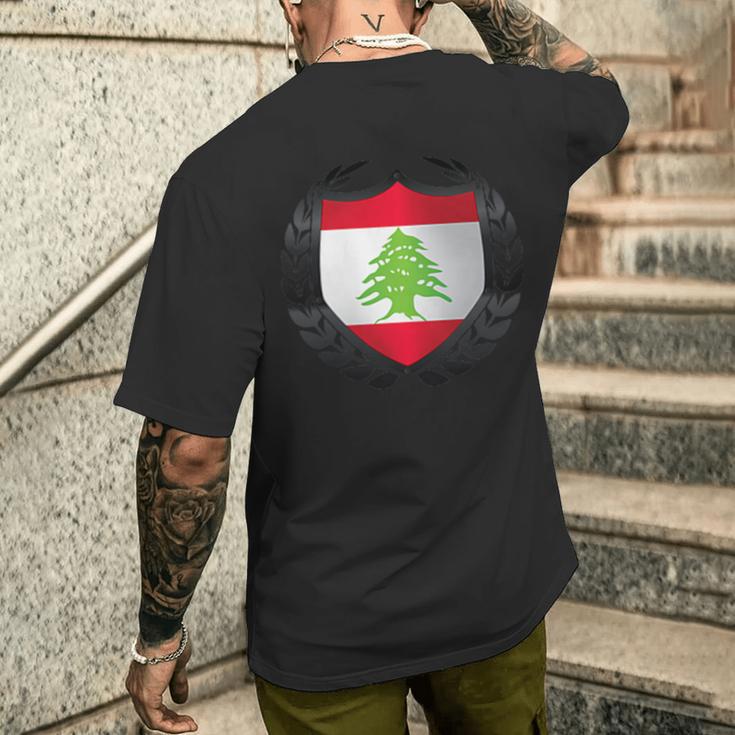 Débardeur Avec Drapeau Du Liban - Vêtement Léger En Coton Pour Supporter Son Pays - Coupe Classique