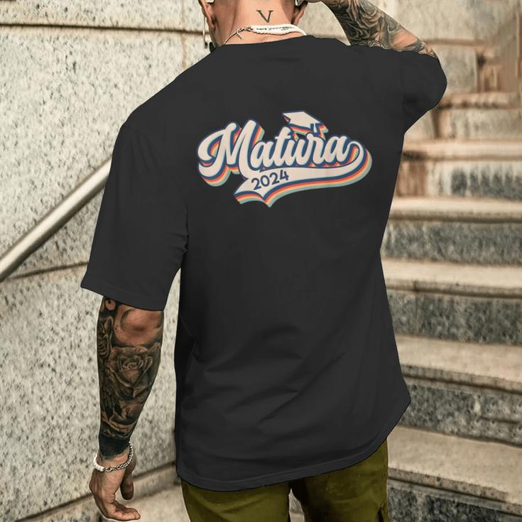 Matura 2024Intage Matura Graduation T-Shirt mit Rückendruck Geschenke für Ihn