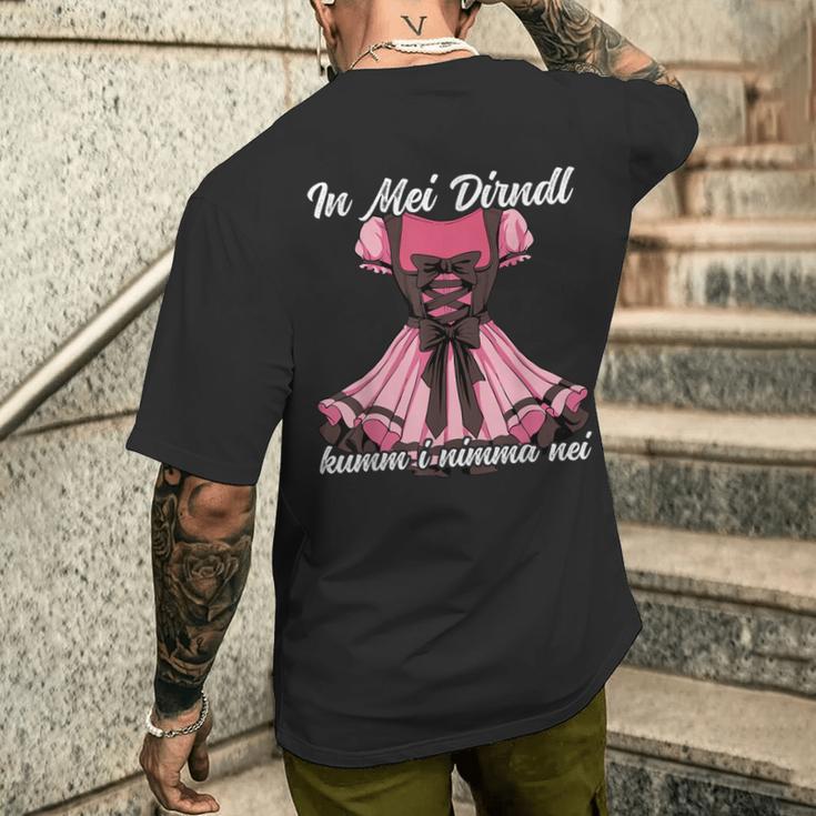 In Mei Dirndl Kumm I Nimma Nei T-Shirt mit Rückendruck Geschenke für Ihn