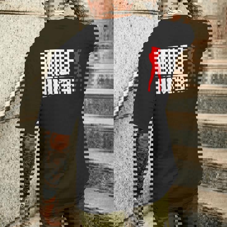 Milf Hunter Pick Up Artist Gigolo Giocatore Porno Sesso Uomo T-shirt da uomo con stampa posteriore Regalos para él