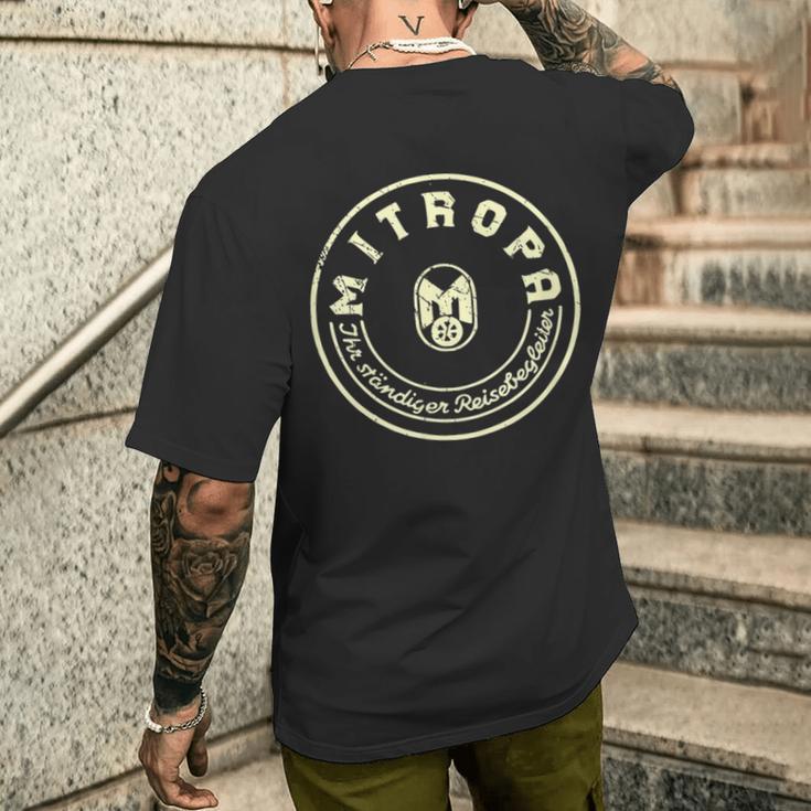 Mitropa Ddr T-Shirt mit Rückendruck Geschenke für Ihn