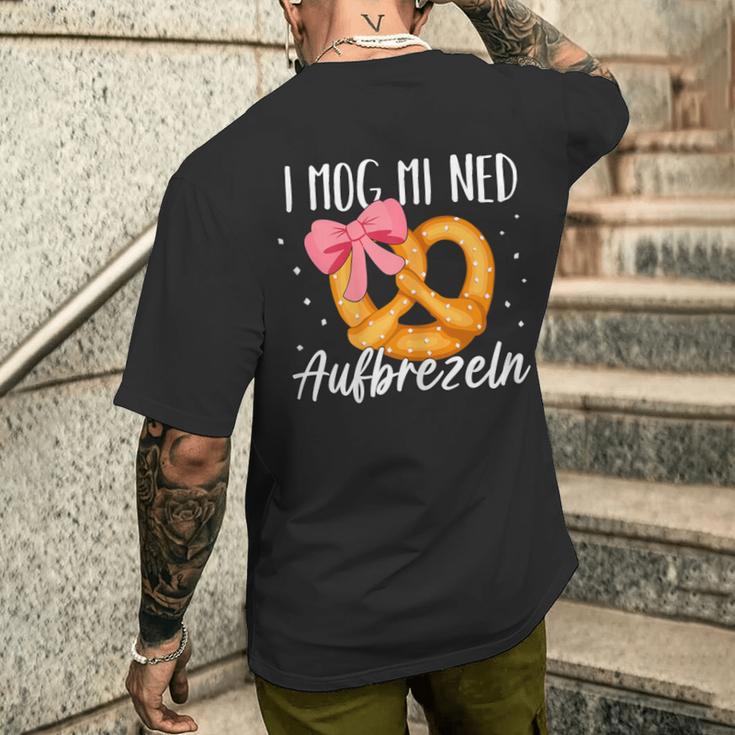 With I Mog Mi Ned Aufbrezeln Motif T-Shirt mit Rückendruck Geschenke für Ihn