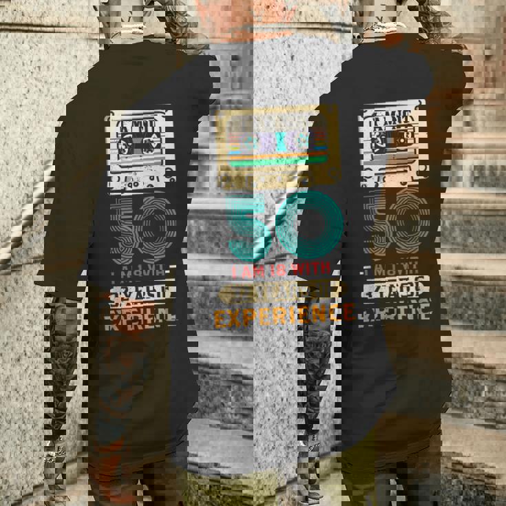 Nastro Regalo Di Compleanno Born In 1971 T-shirt da uomo con stampa posteriore Regalos para él