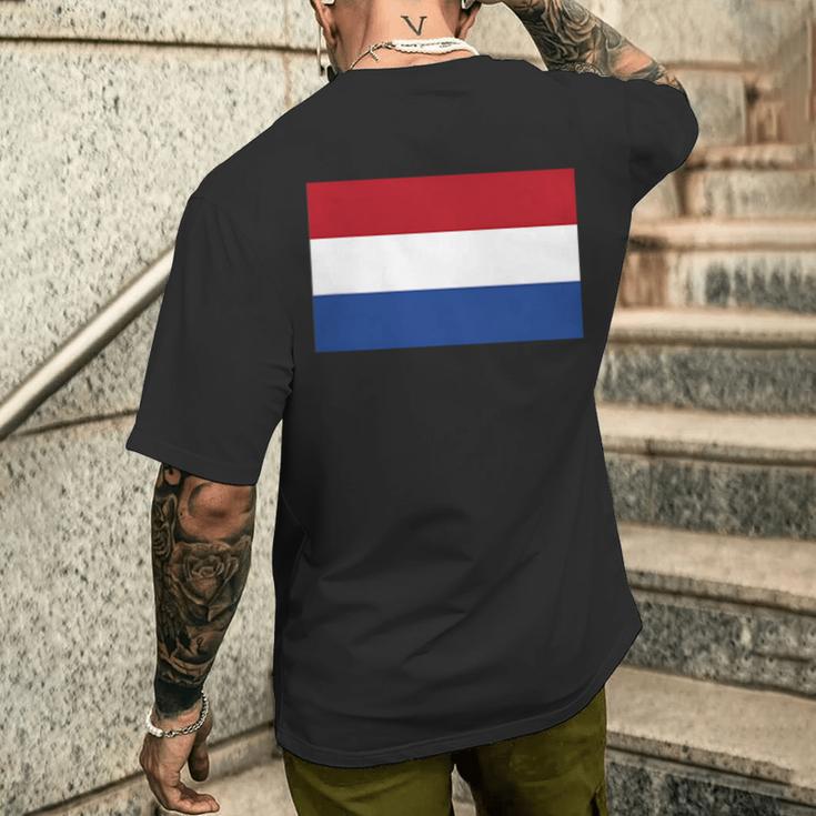 Nederland Football Fans Jersey Netherlands Dutch Lion Football T-Shirt mit Rückendruck Geschenke für Ihn