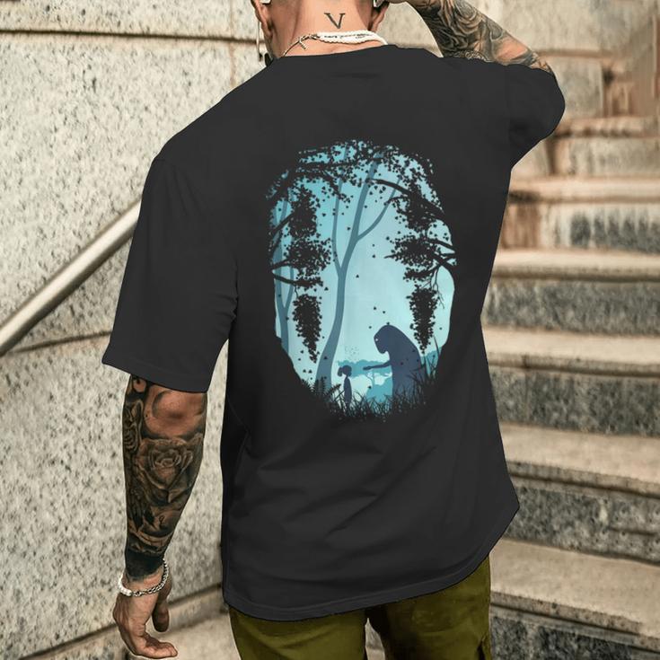 No Face T-Shirt mit Rückendruck Geschenke für Ihn