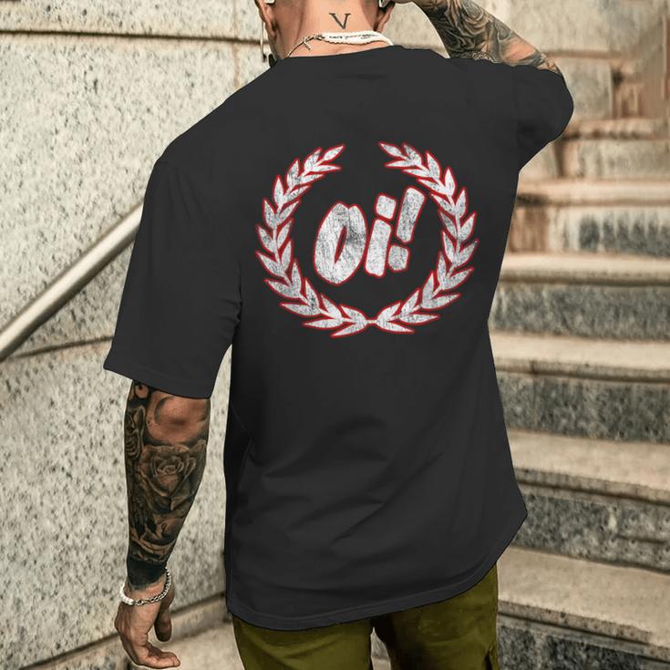 Oi Oi Oi Ska And Street Punk T-Shirt mit Rückendruck Geschenke für Ihn