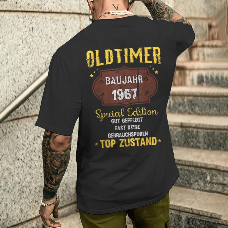 Oldtimer Baujahr 1967Intage 56Th Birthday T-Shirt mit Rückendruck Geschenke für Ihn