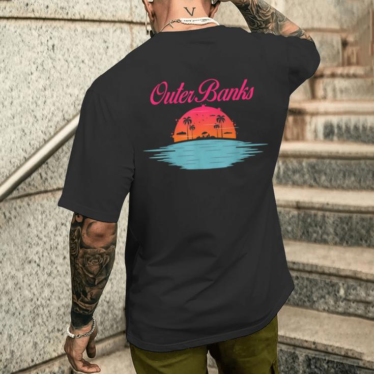 Outer Banks Islands Nc T-Shirt mit Rückendruck Geschenke für Ihn