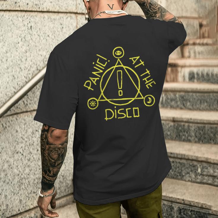 Panik In Der Disco Tod Einer Bachelor S T-Shirt mit Rückendruck Geschenke für Ihn