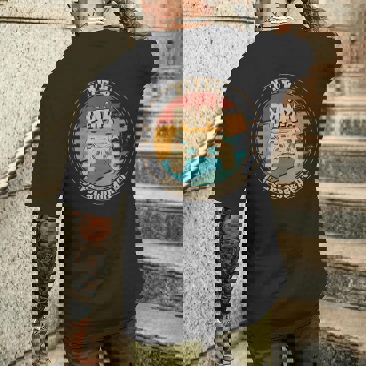 Papá En Prácticas Divertido Futuro Papá Anuncio Embarazadas Camiseta Hombre Estampado Espalda Regalos para él