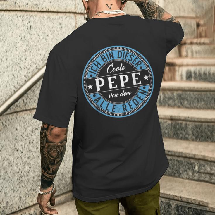 Pepe Ich Bin Dieser Cooler Pepe T-Shirt mit Rückendruck Geschenke für Ihn