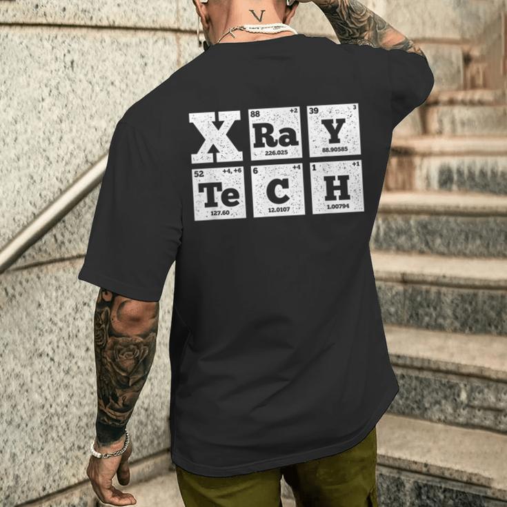 Radiologist Xray Tech Periodensystem Labor Geschenk T-Shirt mit Rückendruck Geschenke für Ihn