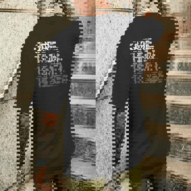 Regalo De Gabriel Camiseta Hombre Estampado Espalda Regalos para él