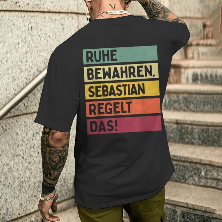 In Retro Colours T-Shirt mit Rückendruck Geschenke für Ihn