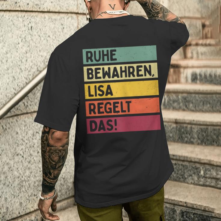 In Retro Colours T-Shirt mit Rückendruck Geschenke für Ihn