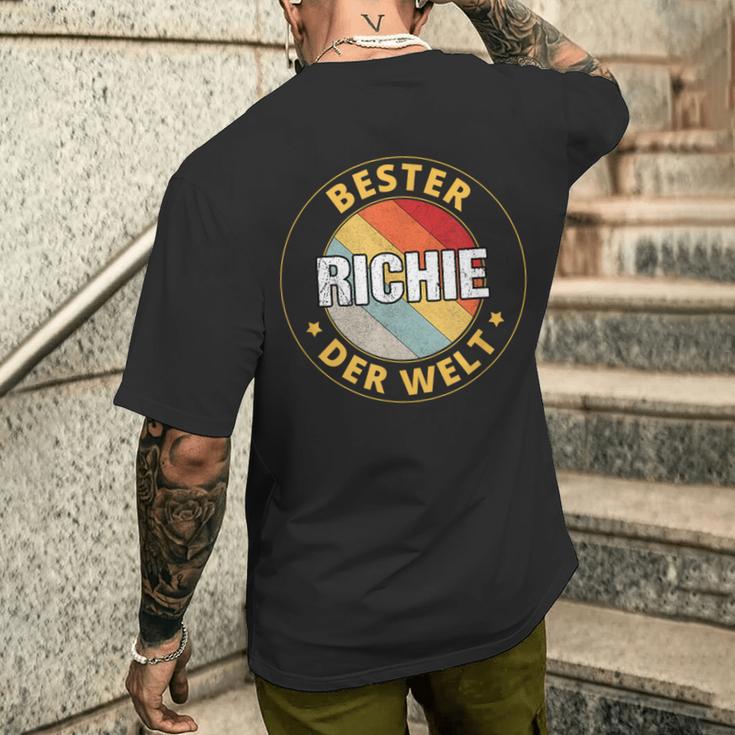 Richie T-Shirt mit Rückendruck Geschenke für Ihn