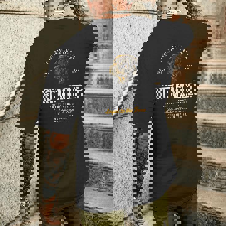 Rottweilerintage Con Stile Retrò T-shirt da uomo con stampa posteriore Regalos para él