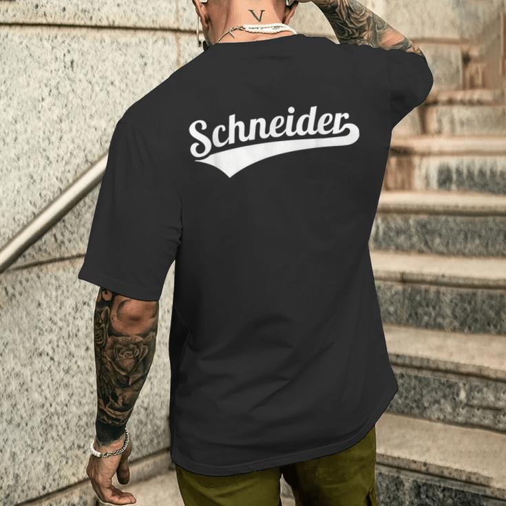 Schneider T-Shirt mit Rückendruck Geschenke für Ihn