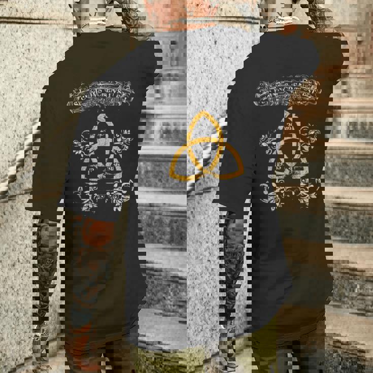 Sic Mundus Creatus Est Oscuro Camiseta Hombre Estampado Espalda Regalos para él