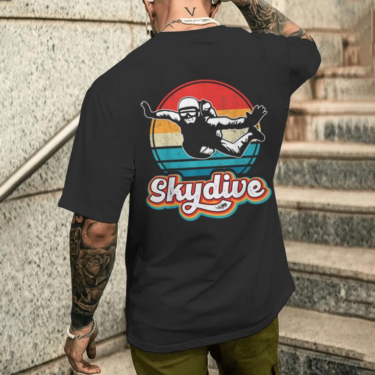 Skydive T-Shirt mit Rückendruck Geschenke für Ihn