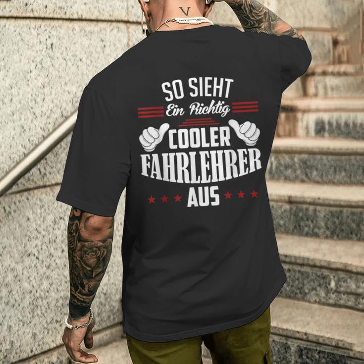 So Sieht Ein Richtig Coole Dahrehrer So Sieht Ein Richtig S T-Shirt mit Rückendruck Geschenke für Ihn