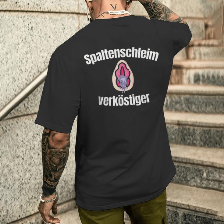 Spaltenschleimerschmeiger T-Shirt mit Rückendruck Geschenke für Ihn