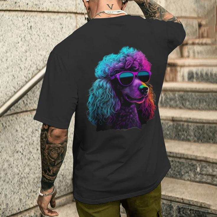 Standard Poodle Dogs Standard Poodle T-Shirt mit Rückendruck Geschenke für Ihn