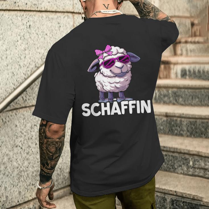 Supervisor Chefin Schäffin T-Shirt mit Rückendruck Geschenke für Ihn