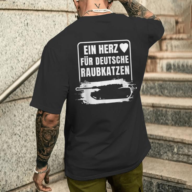 Tank Driver For German Army Tiger Tank Ww2 T-Shirt mit Rückendruck Geschenke für Ihn