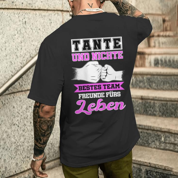 Tante And Niece Best Friends For Life T-Shirt mit Rückendruck Geschenke für Ihn