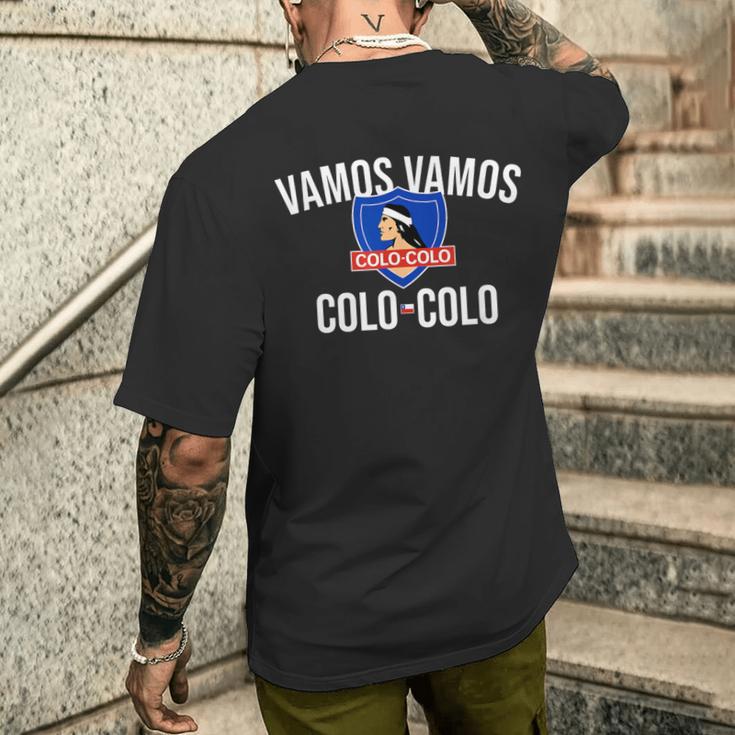 Vamosamos Colo-Colo T-Shirt mit Rückendruck Geschenke für Ihn