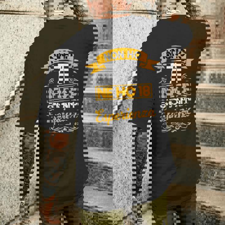 Vintage Regalo 71 Anni Compleanno Donna Uomo T-shirt da uomo con stampa posteriore Regalos para él