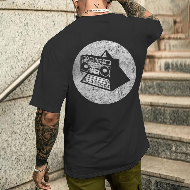 90s MUSIC STAND プリントTシャツ Vintage Styled 90S Classic Dance Music The Klf Men's T-shirt Back