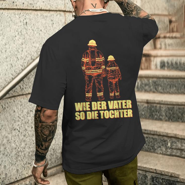 Wie Der Fater So Die Tochter Like The Father So Die Tochter S T-Shirt mit Rückendruck Geschenke für Ihn