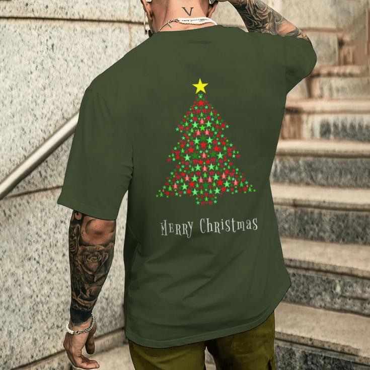 Tannenbaum Für Weihnachten Xmas Merry Christmas T-Shirt mit Rückendruck Geschenke für Ihn