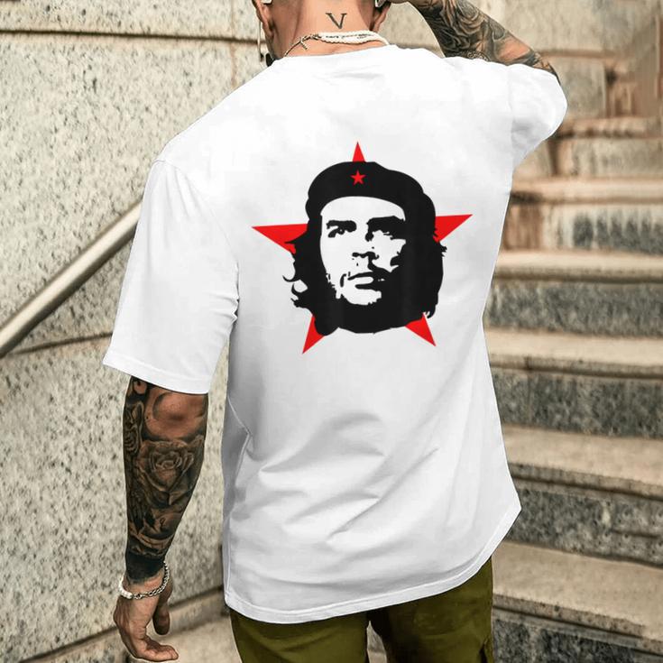 Che Guevara Cuba Rebell Signature Guerilla Revolution T-Shirt mit Rückendruck Geschenke für Ihn