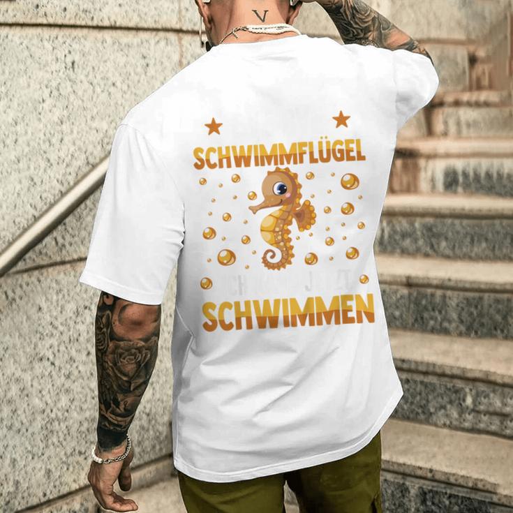 Children's Ich Kann Jetzt Schwimmen T-Shirt mit Rückendruck Geschenke für Ihn