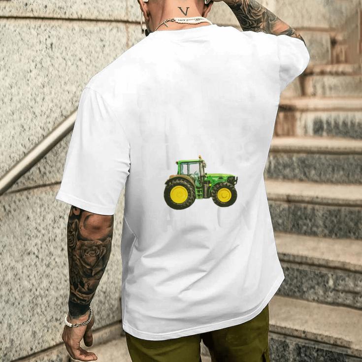 Children's Ich Muss Traktor Fahren For Boys T-Shirt mit Rückendruck Geschenke für Ihn