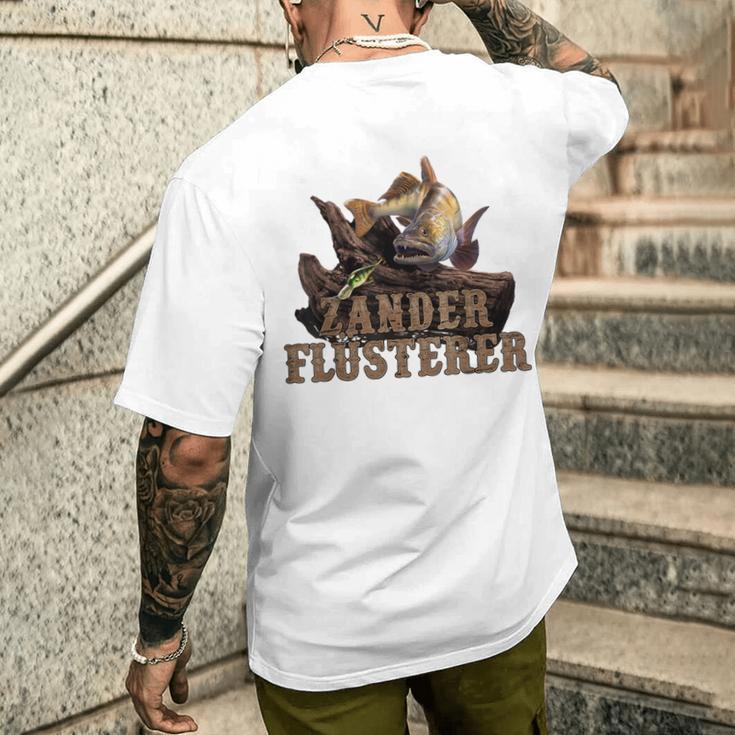 For Zander Whisperer T-Shirt mit Rückendruck Geschenke für Ihn