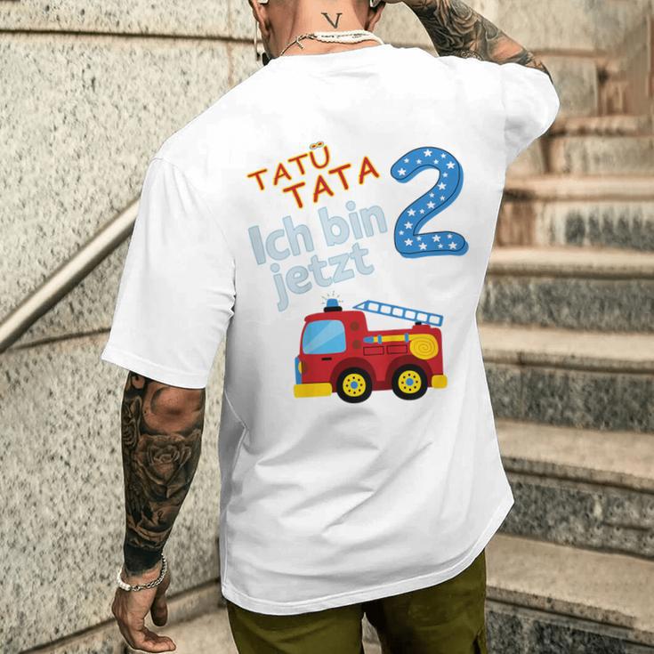 Ich Bin Jetzt 2 Jahre Zweite T-Shirt mit Rückendruck Geschenke für Ihn