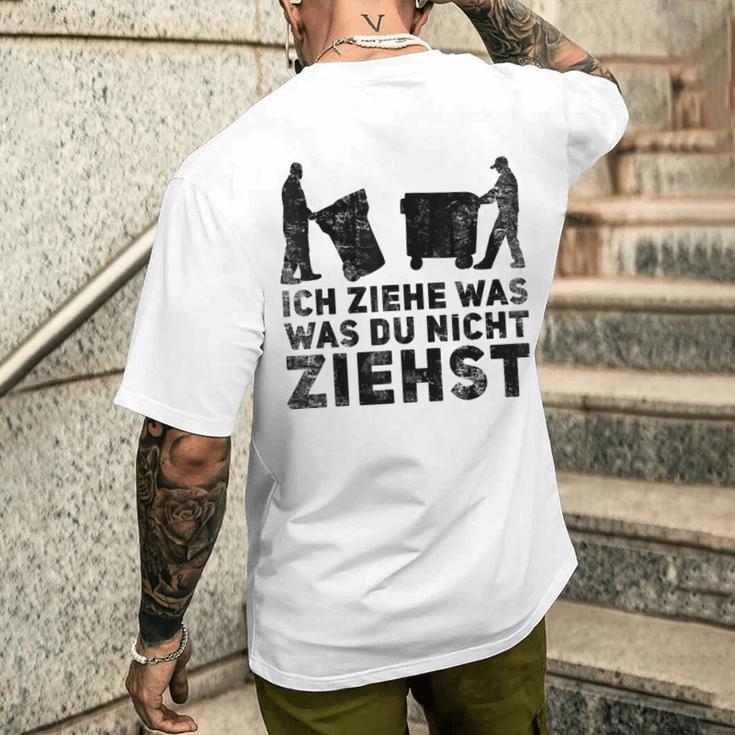 Ich Ziehe Was Du Nicht Ziehst Müllmann Ich Ziehe Was Du Nicht Ziehst Orange S T-Shirt mit Rückendruck Geschenke für Ihn