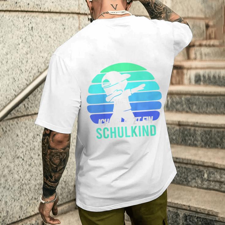 Kinder Bäähm Schulkind 2024 School Boy First Day At School Boy T-Shirt mit Rückendruck Geschenke für Ihn