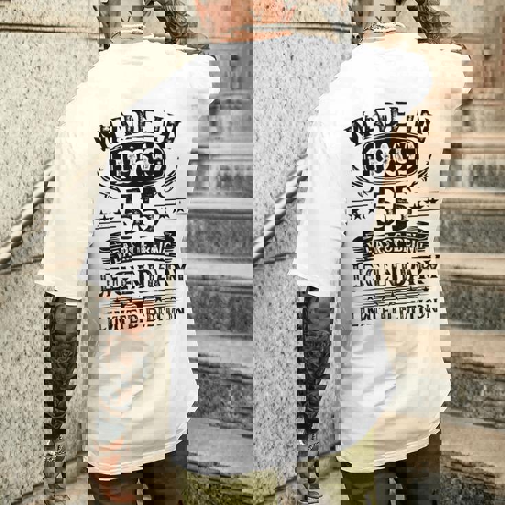 Made In 1969 55 Anni Compleanno Uomo Regalointage 1969 T-shirt da uomo con stampa posteriore Regalos para él