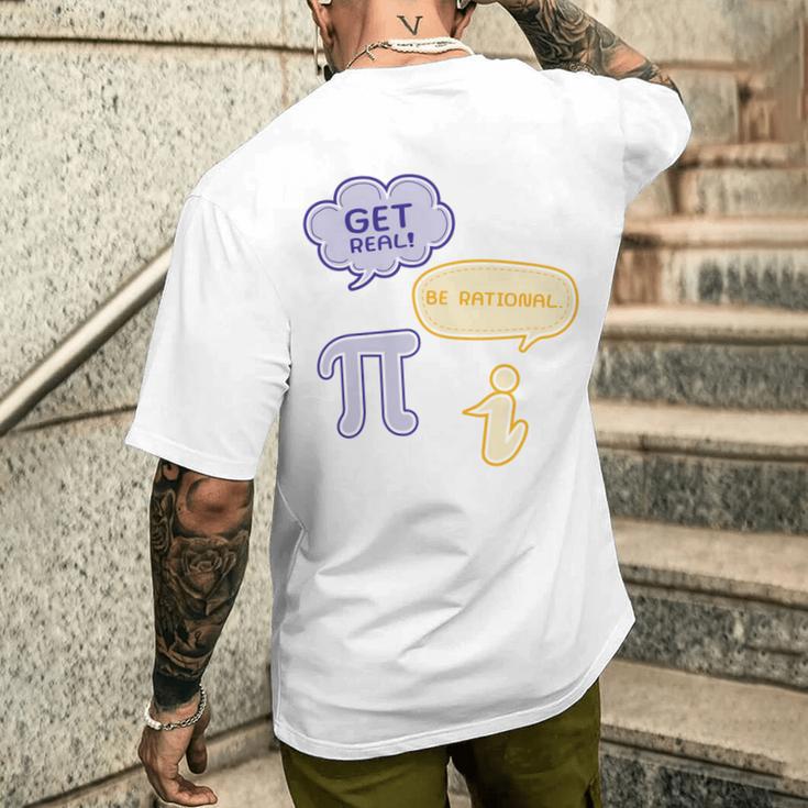 Pi Day Lustige Humorvolle Echte Mathematikzahlen Nerds Zauberer Herren T-Shirt mit Rückendruck Geschenke für Ihn