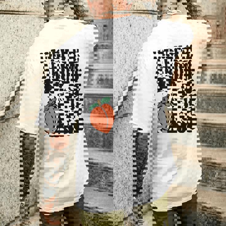 Potrei Essere Una Manciata Ma Così È Questo Culo Sul Retro T-shirt da uomo con stampa posteriore Regalos para él