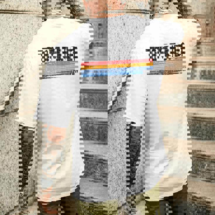 Tavullia Italia Retro Anni '70 '80 Style T-shirt da uomo con stampa posteriore Regalos para él